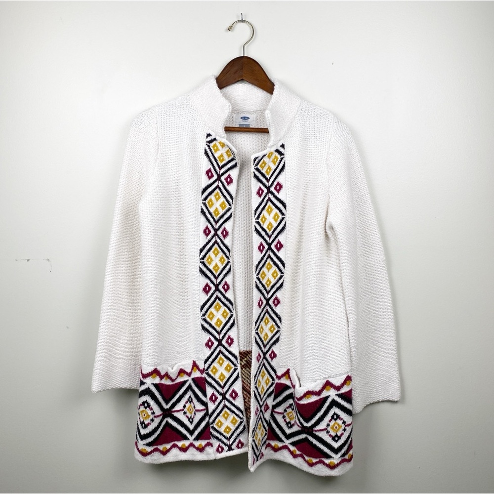 Old Navy Long Knit Open Cardigan